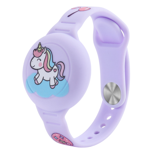 Kids Wristband Strap for Smart Tag - Purple