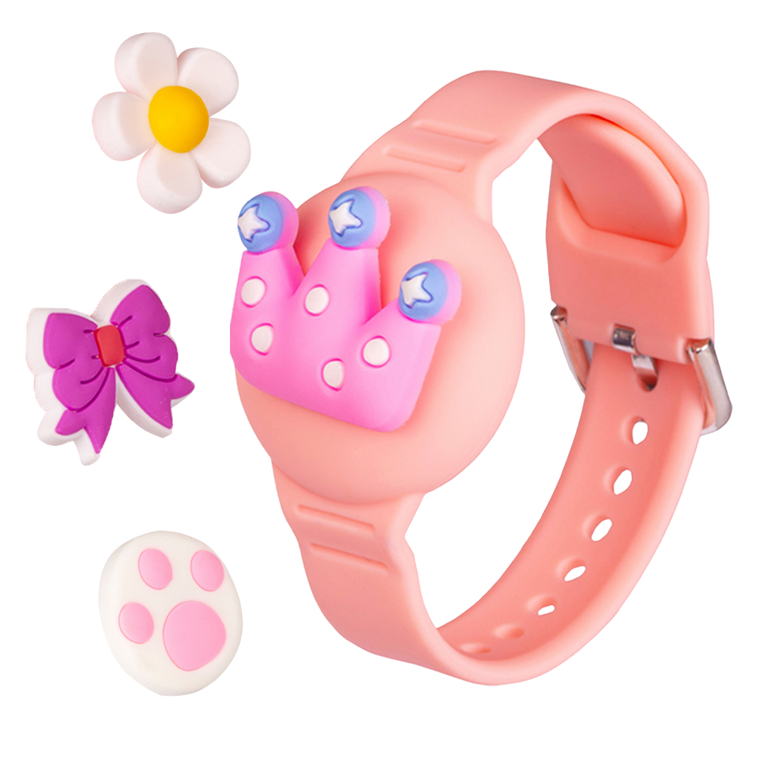 Kids Wristband Strap for Smart Tag - Pink